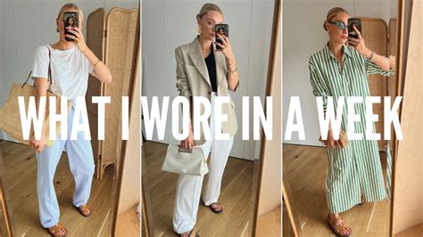 What I Wore in August 